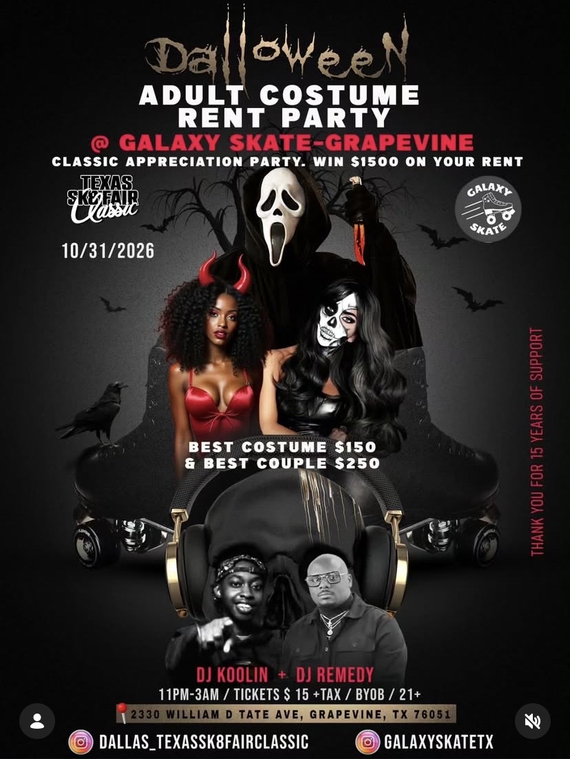 Dalloween flyer