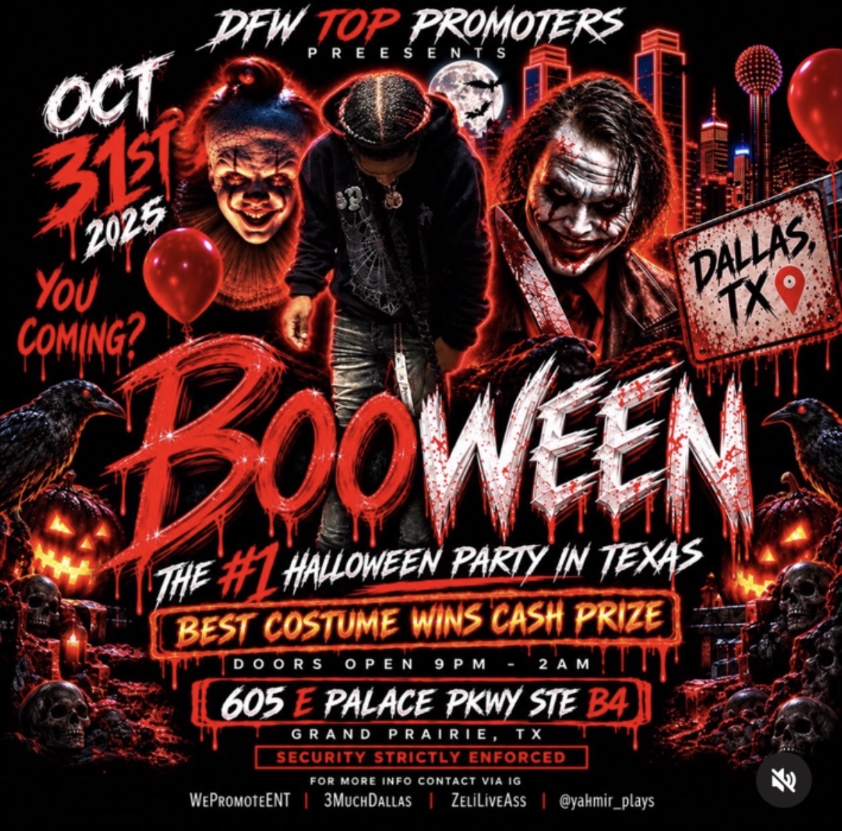 BOOWEEN flyer