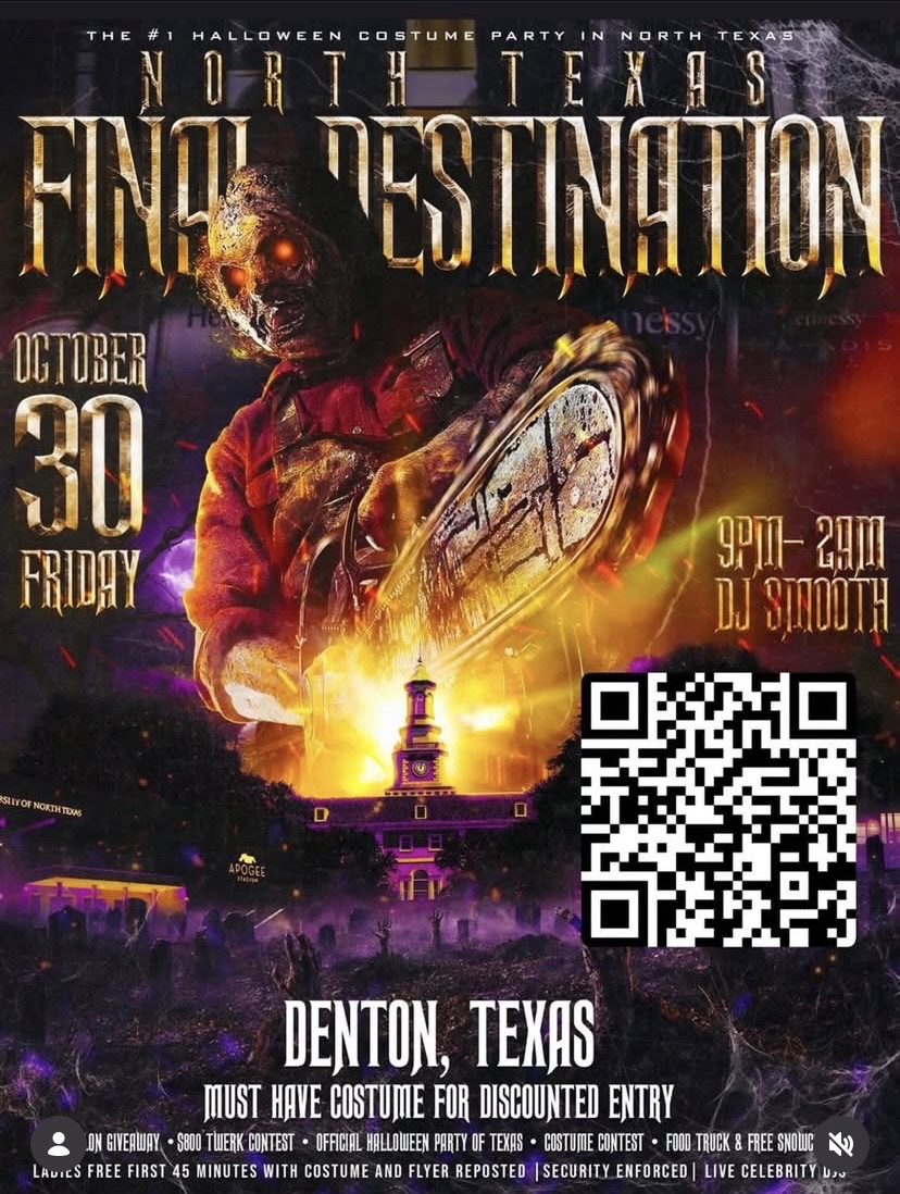 North Texas Final Destination flyer