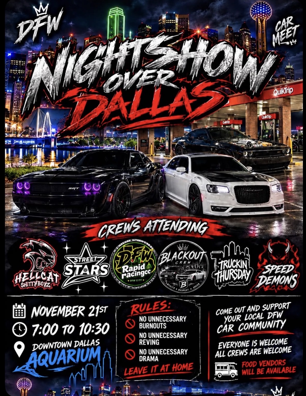 Nightshow Over Dallas flyer
