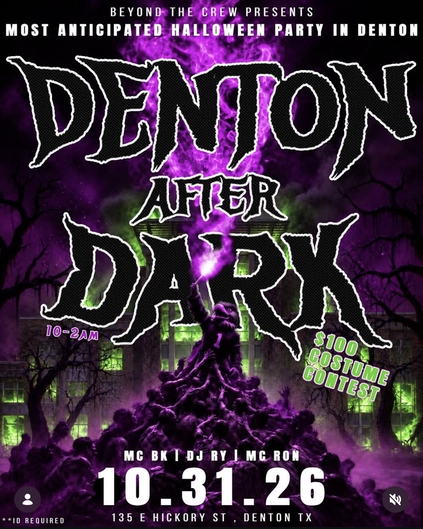 Denton After Dark flyer