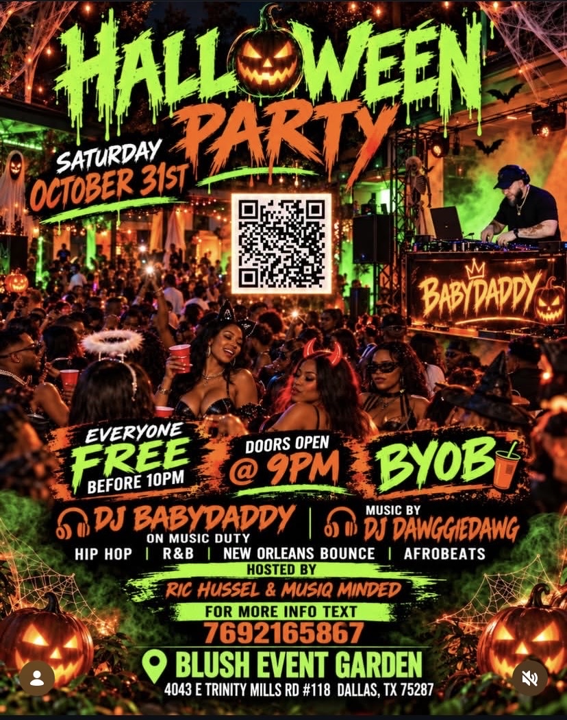 Halloween Party flyer