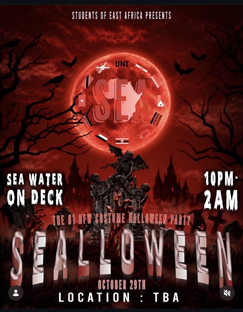 SEALLOWEEN flyer