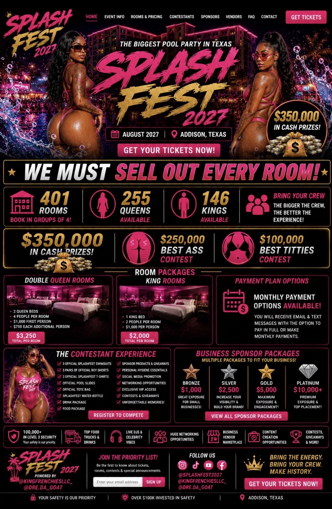 Splashfest2027 flyer