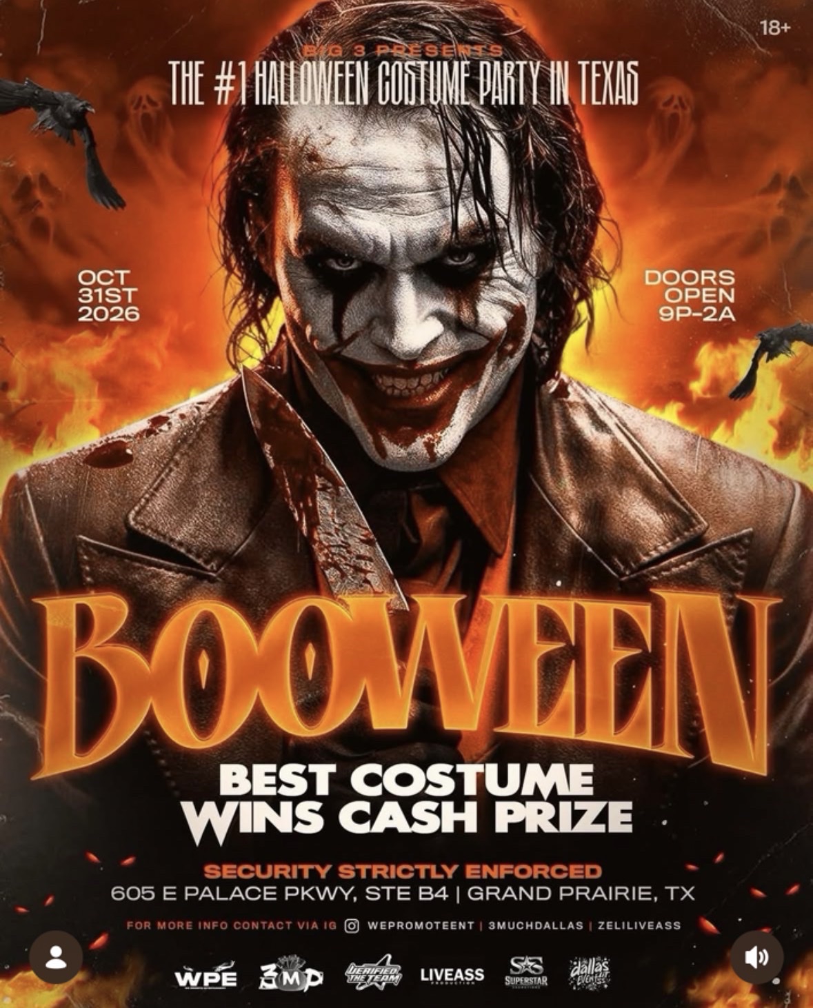 BOOWEEN flyer