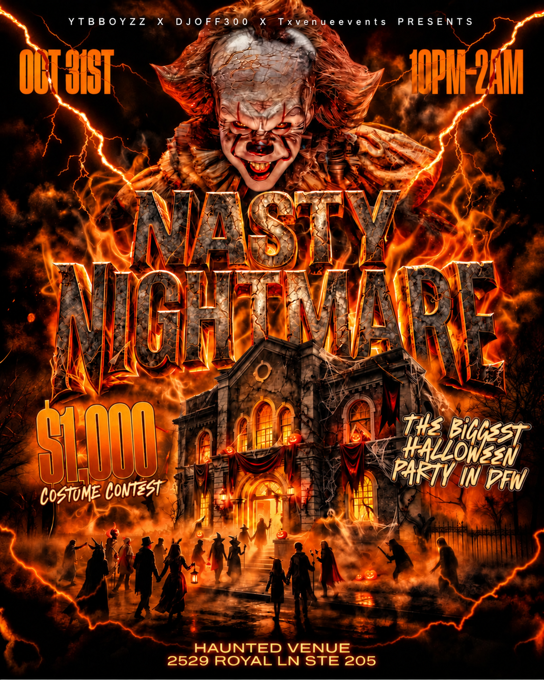 Nasty nightmare flyer